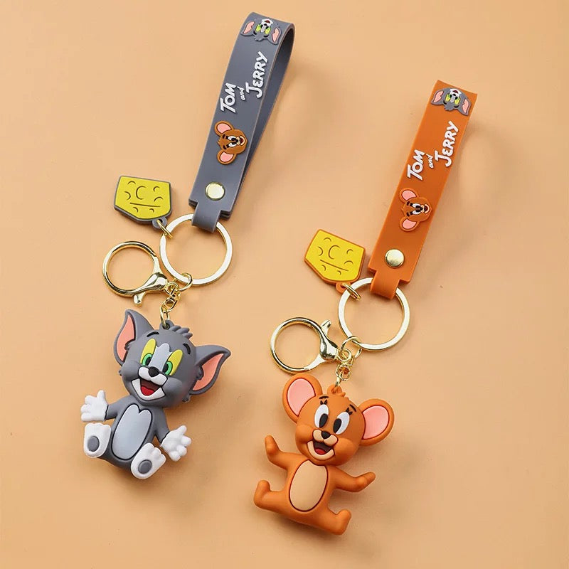 Tom and Jerry 3D Keychain - Tinyminymo