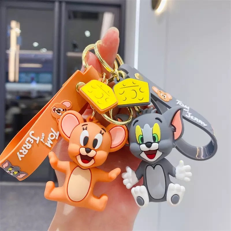 Tom and Jerry 3D Keychain - Tinyminymo