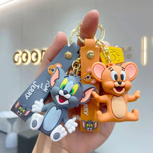 Load image into Gallery viewer, Tom and Jerry 3D Keychain - Tinyminymo
