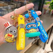 Totoro Tin Shell 3D Keychain - Tinyminymo