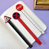 Traffic Sign Wooden Ruler