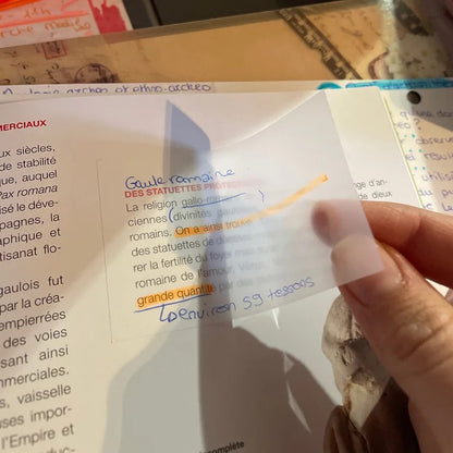 Transparent Sticky Notes - Tinyminymo