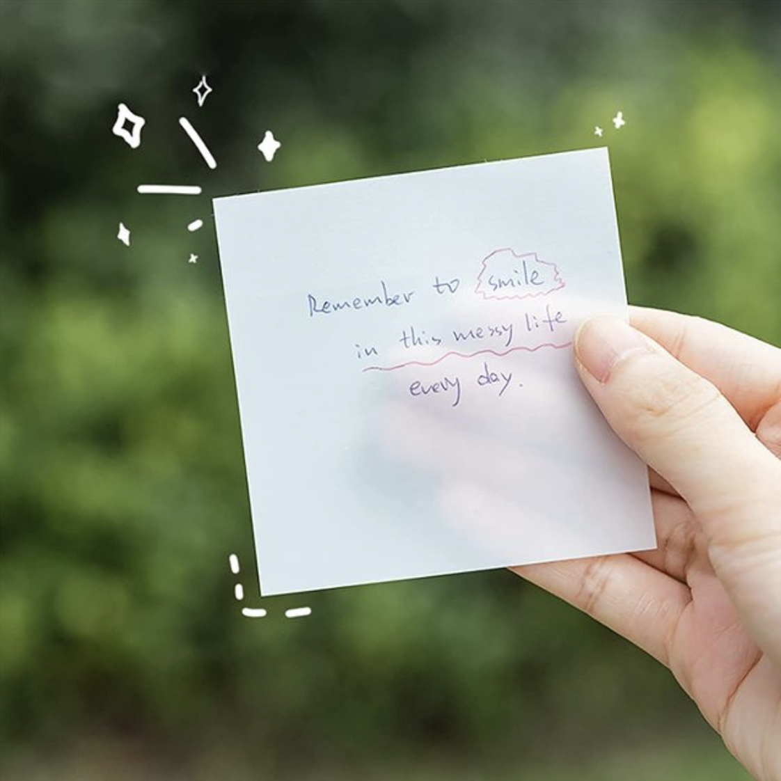 Transparent Sticky Notes - Tinyminymo
