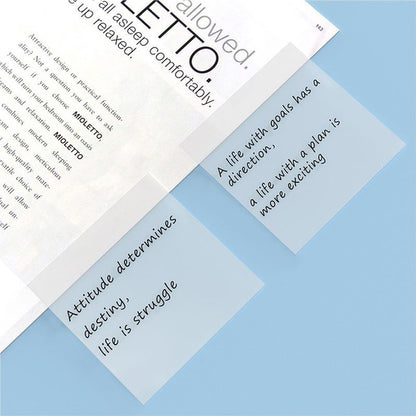 Transparent Sticky Notes - Tinyminymo