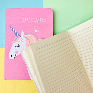 Unicorn Notebook with Snap Lock - Tinyminymo