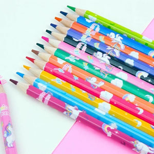 Unicorn Pencil Color - Set of 12 - Tinyminymo