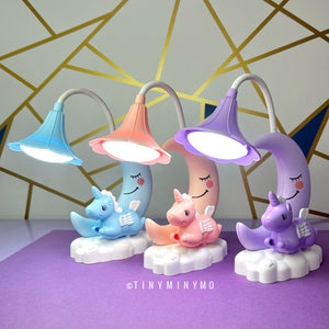 Unicorn with Moon LED Desk Lamp - Tinyminymo