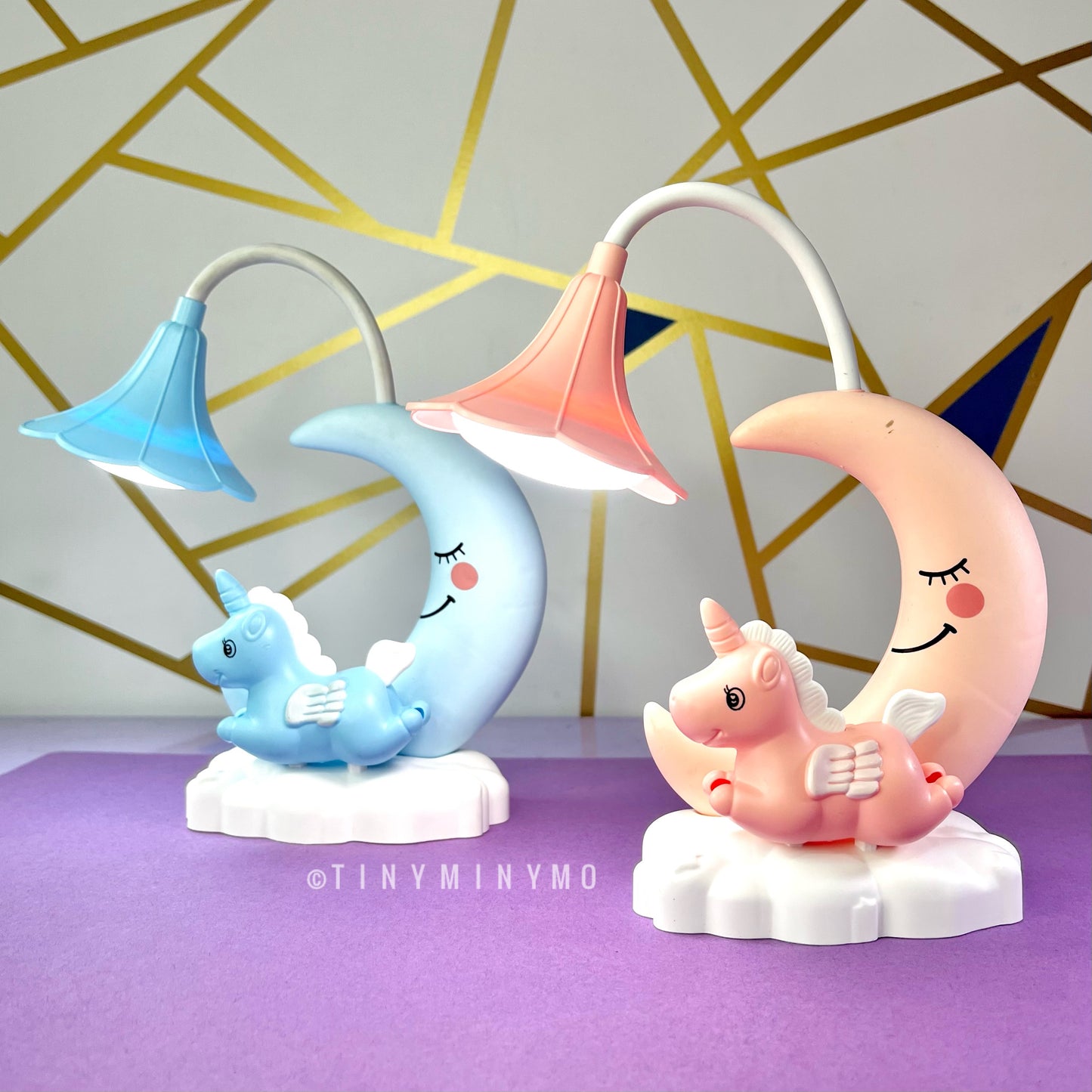 Unicorn with Moon LED Desk Lamp - Tinyminymo