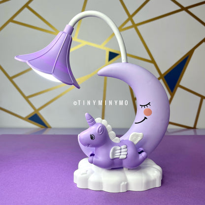 Unicorn with Moon LED Desk Lamp - Tinyminymo