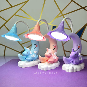 Unicorn with Moon LED Desk Lamp - Tinyminymo