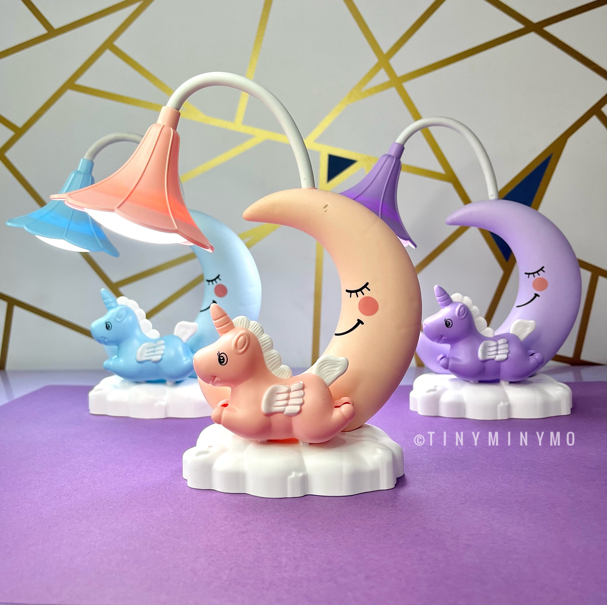 Unicorn with Moon LED Desk Lamp - Tinyminymo