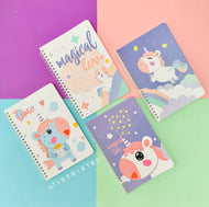 Unicorn Spiral Notebook - Tinyminymo