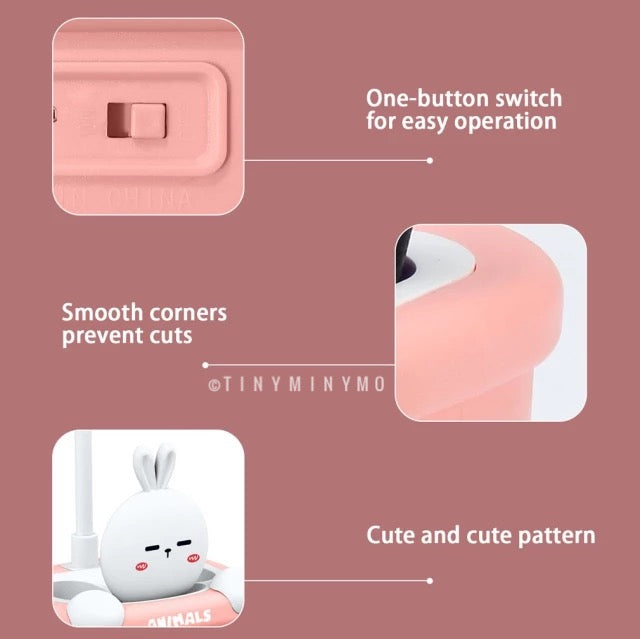 Multifunctional Mini Table Lamp - Wiggle Rabbit - Tinyminymo