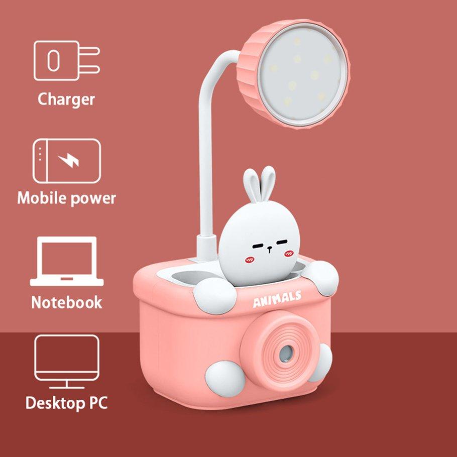 Multifunctional Mini Table Lamp - Wiggle Rabbit - Tinyminymo
