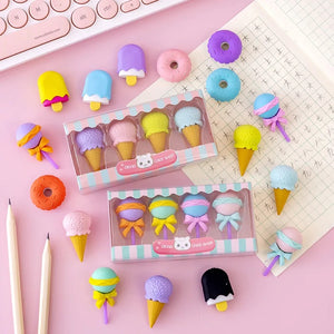 Yummy Dessert Erasers - Tinyminymo