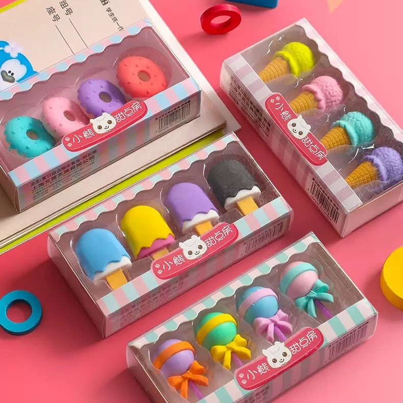 Yummy Dessert Erasers - Tinyminymo
