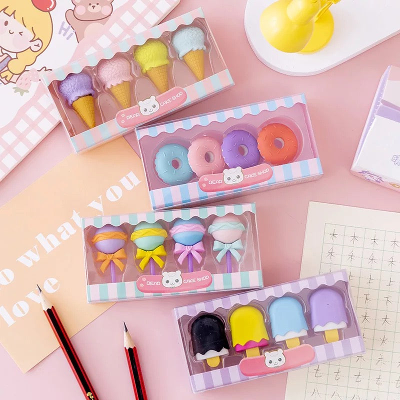 Yummy Dessert Erasers - Tinyminymo