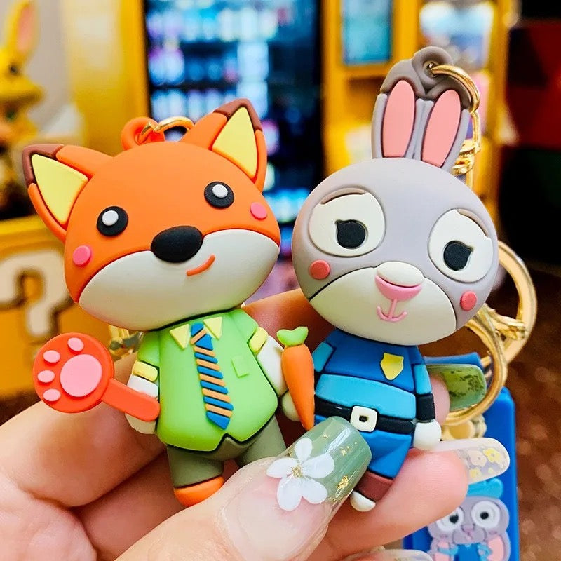Zootopia Rabbit Keychain Cute Zootopia 3D Keychain Online