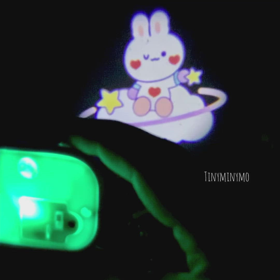 Teddy Bear Projector Keychain - Tinyminymo