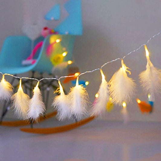 Feather String Light