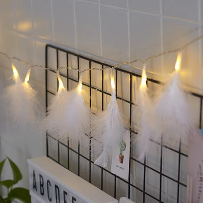 Feather String Light
