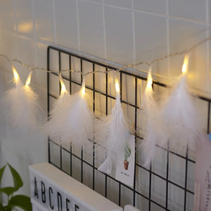 Feather String Light