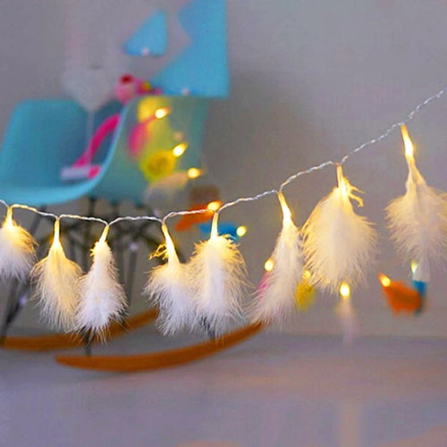 Feather String Light