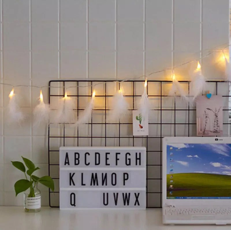 Feather String Light