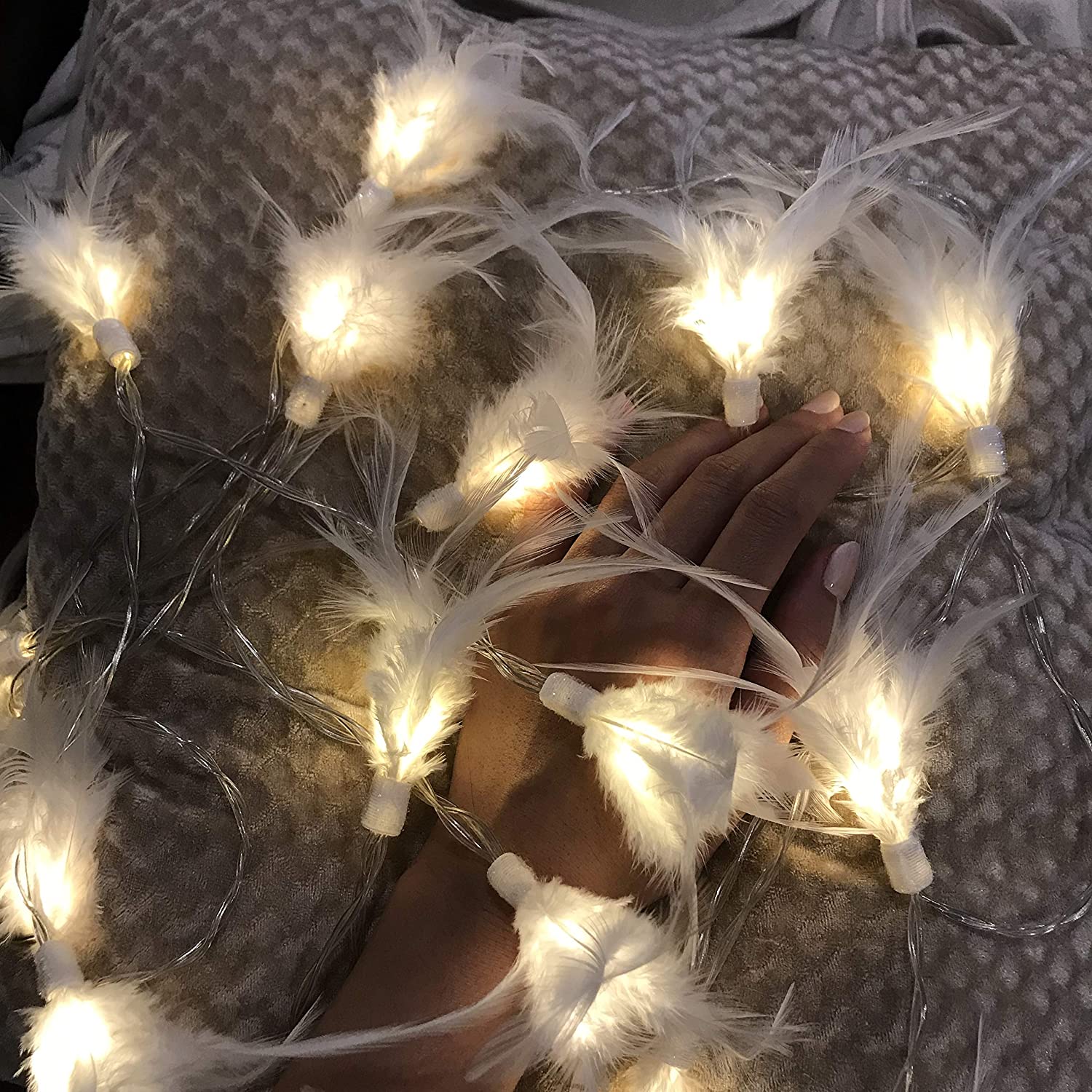 Feather String Light