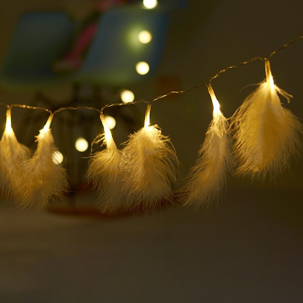 Feather String Light