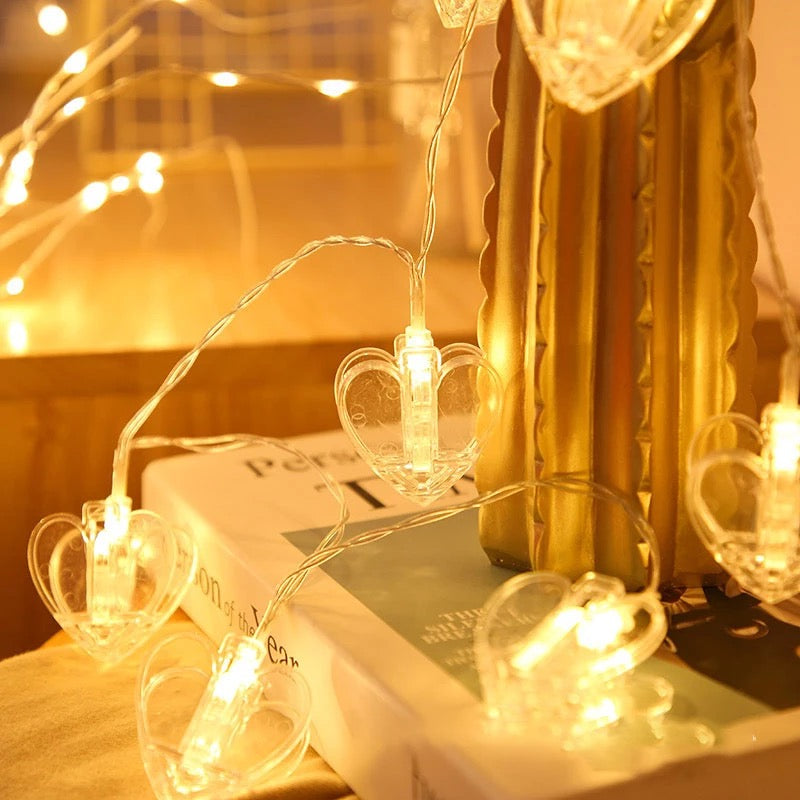 Heart Photo Clip Light - TinyMinyMo